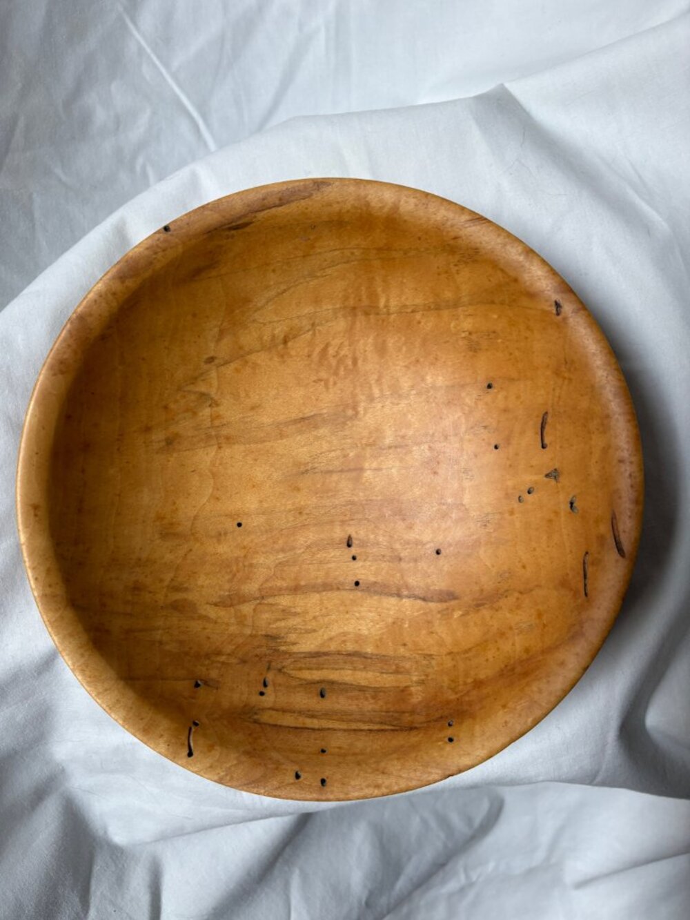 Ambrosia Box Elder Bowl by Warren Carpenter – Hand‑Turned, Signed & Numbered